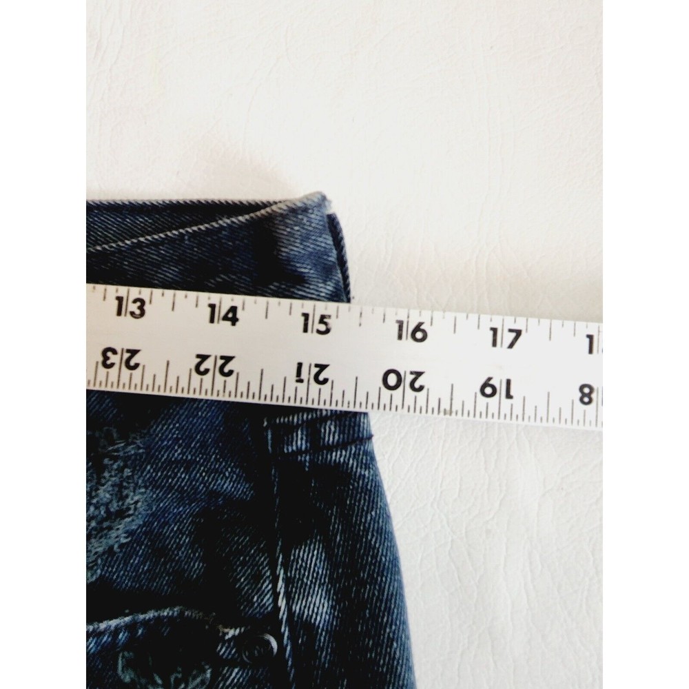 One Teaspoon Junkyard Mini Skirt Frayed Hem with Destroy - Size 25 Black - Picture 6 of 9